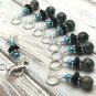 Handmade Beaded Knitting Stitch Markers (SNAG FREE)- Horse