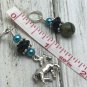 Handmade Beaded Knitting Stitch Markers (SNAG FREE)- Horse
