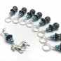 Handmade Beaded Knitting Stitch Markers (SNAG FREE)- Horse