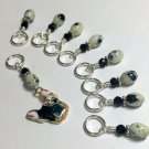 Boston Terrier Stitch Marker Set(SNAG FREE)- Dog Knitting Markers