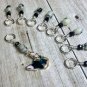 Boston Terrier Stitch Marker Set(SNAG FREE)- Dog Knitting Markers