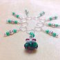 Beaded Frog Knitting Stitch Markers (SNAG FREE)