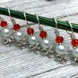Celtic Pearl Stitch Markers for Knitting- Set of 6