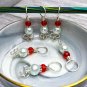 Celtic Pearl Stitch Markers for Knitting- Set of 6
