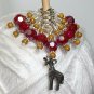 Giraffe Knitting Stitch Marker Set (SNAG FREE)- Red