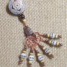 Snag Free Stitch Markers with Copper Beaded Clip Holder