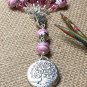 Knit Stitch Markers (SNAG FREE) w/ Tree Clip Holder- Set of 6 Markers & 1 Clip