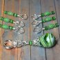 Spearmint Swirl Stitch Marker Holder Set- SNAG FREE