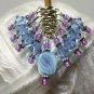 Handmade Blue Knitting Stitch Markers (SNAG FREE)-