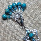 HANDMADE Snag Free Stitch Markers for Knitting & Beaded Star Clip Holder