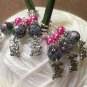 Bunny Rabbit Stitch Markers (SNAG FREE)- Handmade Knitting Tools