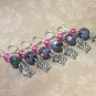 Bunny Rabbit Stitch Markers (SNAG FREE)- Handmade Knitting Tools
