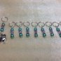 Bulldog Knitting Stitch Marker Set (SNAG FREE)- Set of 9- Handmade Gifts