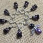 Handmade Knitting Stitch Marker Set (SNAG FREE)- Set of 9- Angel