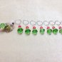 Beaded Knitting Stitch Markers (SNAG FREE)- Turtle 2