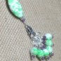 Stitch Markers for Knitting (SNAG FREE) with Green Splash Clip Holder- Tools