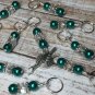 Beaded Knitting Stitch Markers (SNAG FREE)- Yarn & Needles