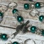 Beaded Knitting Stitch Markers (SNAG FREE)- Yarn & Needles