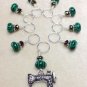 Handmade Beaded Stitch Marker Set (SNAG FREE)- Singer Sewing Machine