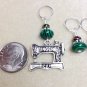 Handmade Beaded Stitch Marker Set (SNAG FREE)- Singer Sewing Machine