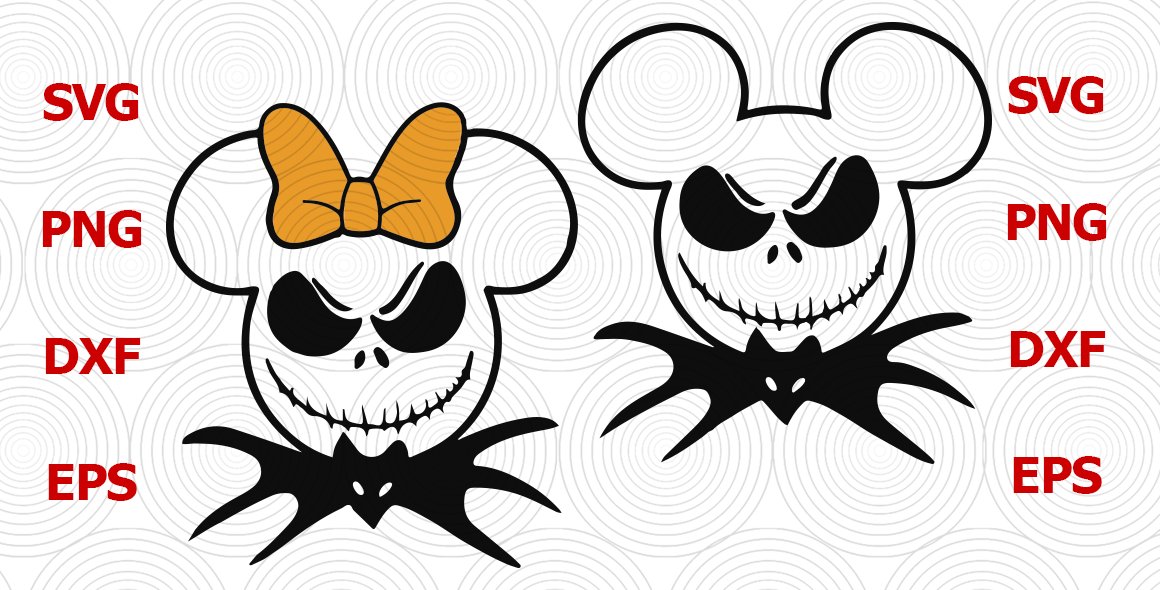 Download Halloween SVG,Jack Skellington svg,Mickey Jack Skellington ...