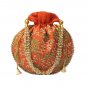 100 Pcs Indian Handmade Potli Bags Favor Bags Wedding Favor Return Gift For Guests Bridesmaid Gift