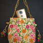 100 Pcs Indian Handmade Potli Bags Drawstring Pouches Favor Bags Wedding Favor Return Gift For