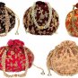 10 Pcs women's clutch purse return gift wedding favor gift for guests indian handicrafts