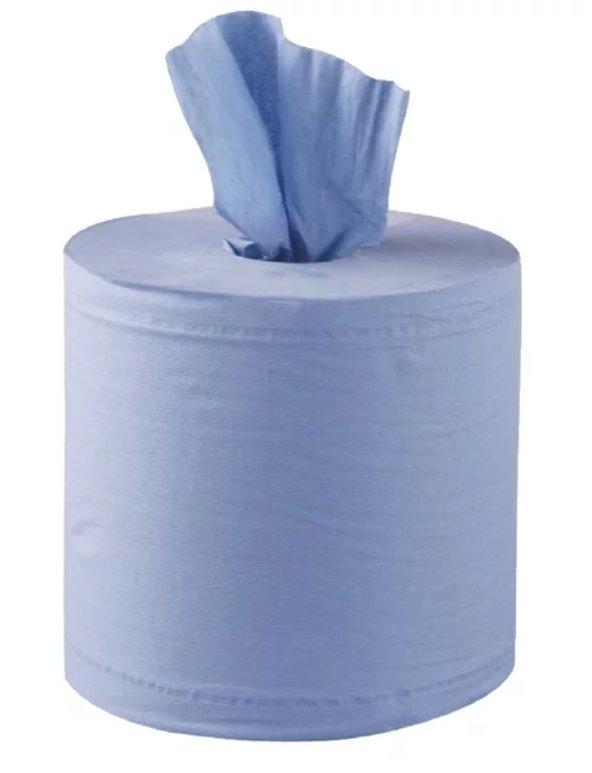 Blue Jantex Centerfeed Tissue Roll - Pack of 6 (MOQ x6)
