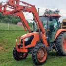 2015 KUBOTA M7060D TRACTOR / LA1154 FRONT LOADER 455 HOURS