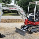 TAKEUCHI TB230 MINI EXCAVATOR 3 HOURS!