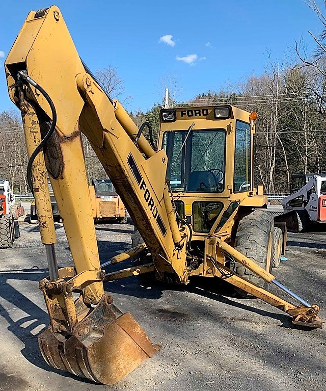 1985 Ford 555b Loader Backhoe 3995 Hours 7602