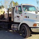 GENUINE 1997 FORD LT9513 LOUISVILLE DUAL AXLE ROLL OFF TRUCK