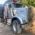 KENWORTH W900 PRENTICE 120 GRAPPLE LOADER