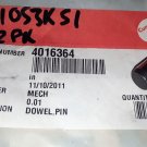 GENUINE CUMMINS OEM DOWEL PIN 4016364 - 2 PACK