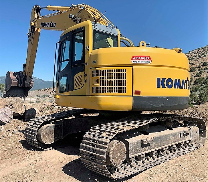 Komatsu Pc228 Pc228us 8 Excavator 4800 Hrs