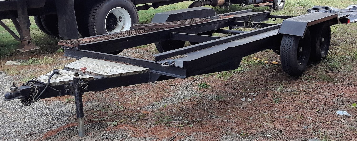MANUFACTURED 16 FT CAR TRAILER