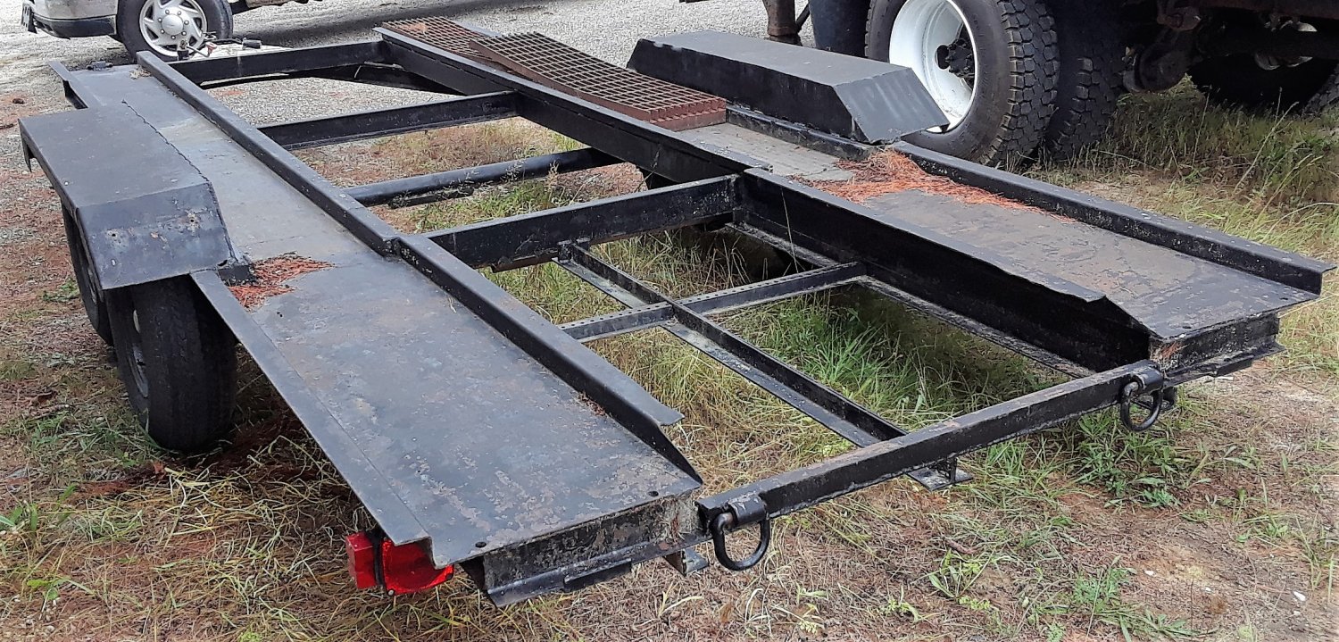 MANUFACTURED 16 FT CAR TRAILER