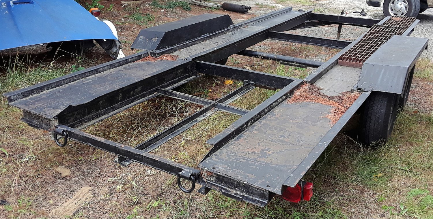 MANUFACTURED 16 FT CAR TRAILER