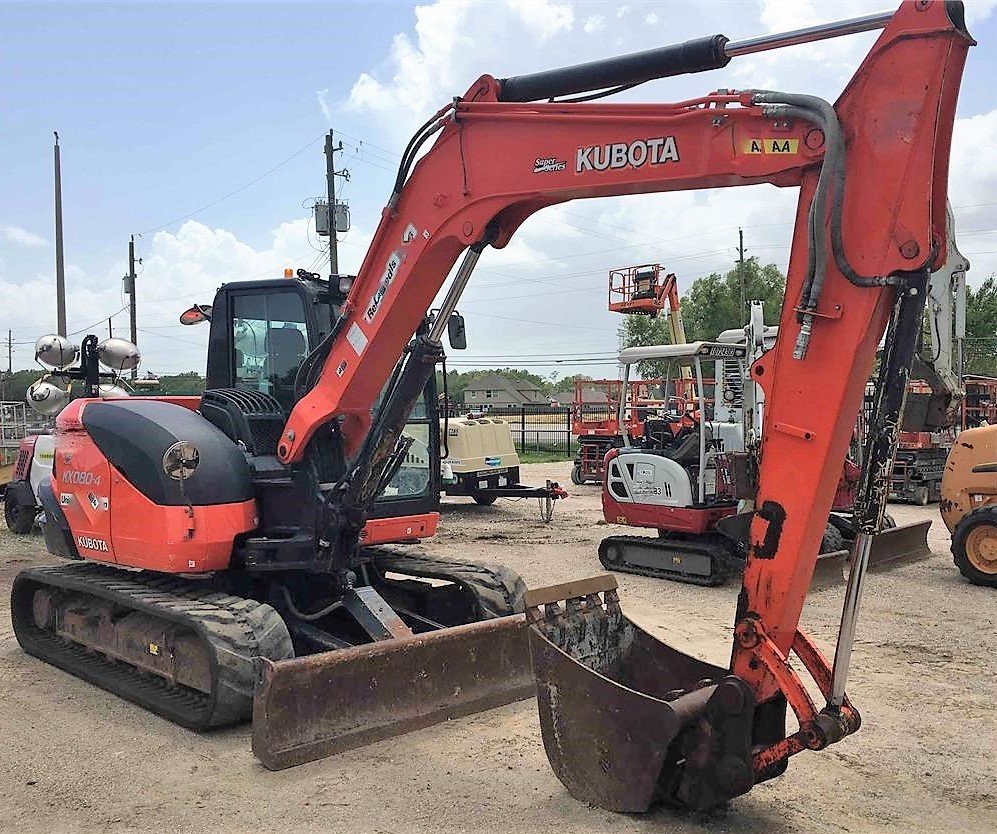 KUBOTA KX080-4 EXCAVATOR