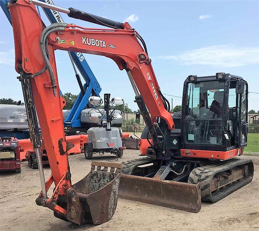 KUBOTA KX080-4 EXCAVATOR