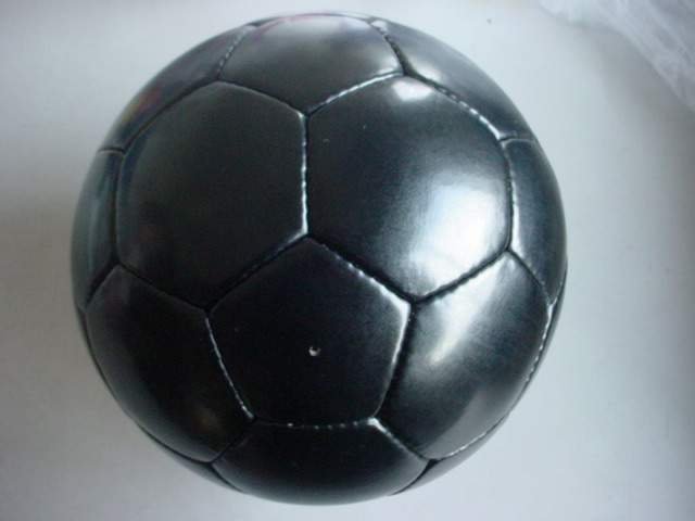 LEATHER HAND-SEWN SOCCER BALL