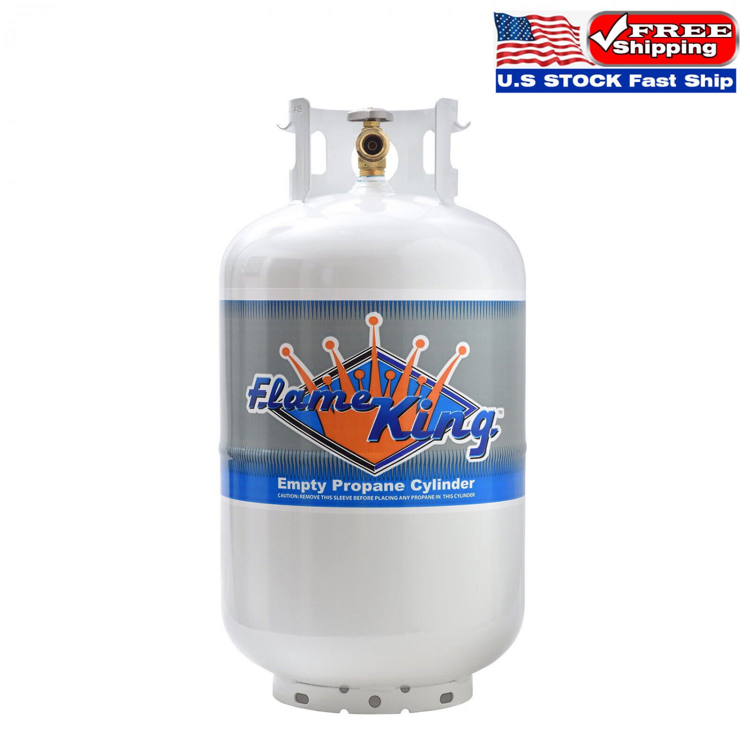 Flameking 30 lb. Empty Propane Cylinder