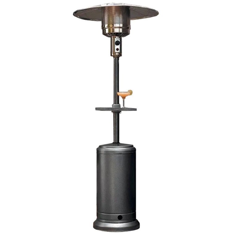 Sol 72 Outdoor™ Barnhart 48,000 BTU Propane Patio Heater Hammered Silver