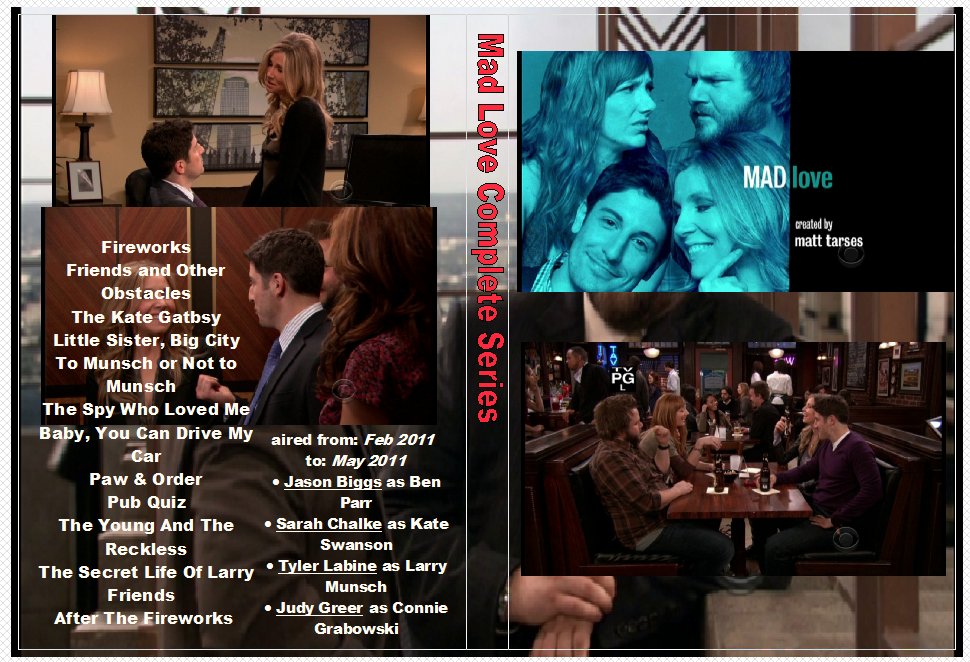 Mad Love Complete Series On 2 DVDs