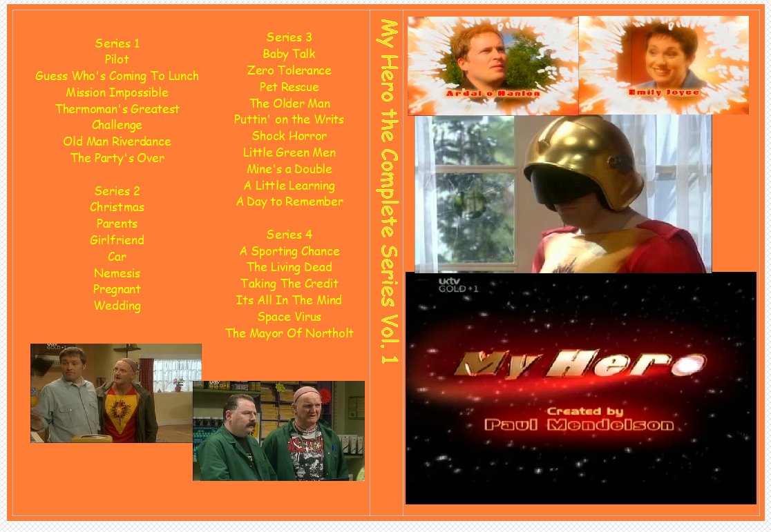 My Hero the series complete on 7 DVDs