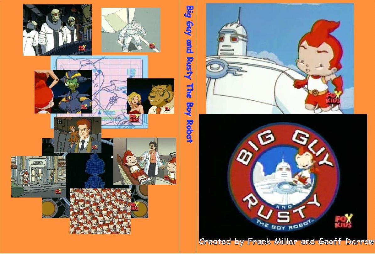 BIG GUY AND RUSTY THE BOY ROBOT Complete Series On 2 DVDs
