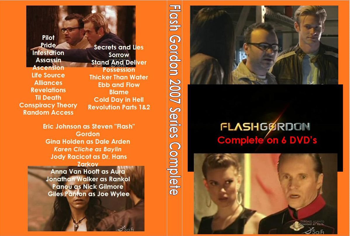 Flash Gordon 2007 Series Complete on 6 DVD’s