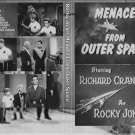 1953 Rocky Jones Space Ranger Menace from Outer Space on 1 DVD