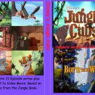 DISNEY'S JUNGLE CUBS Complete with movie! On 4 DVDs